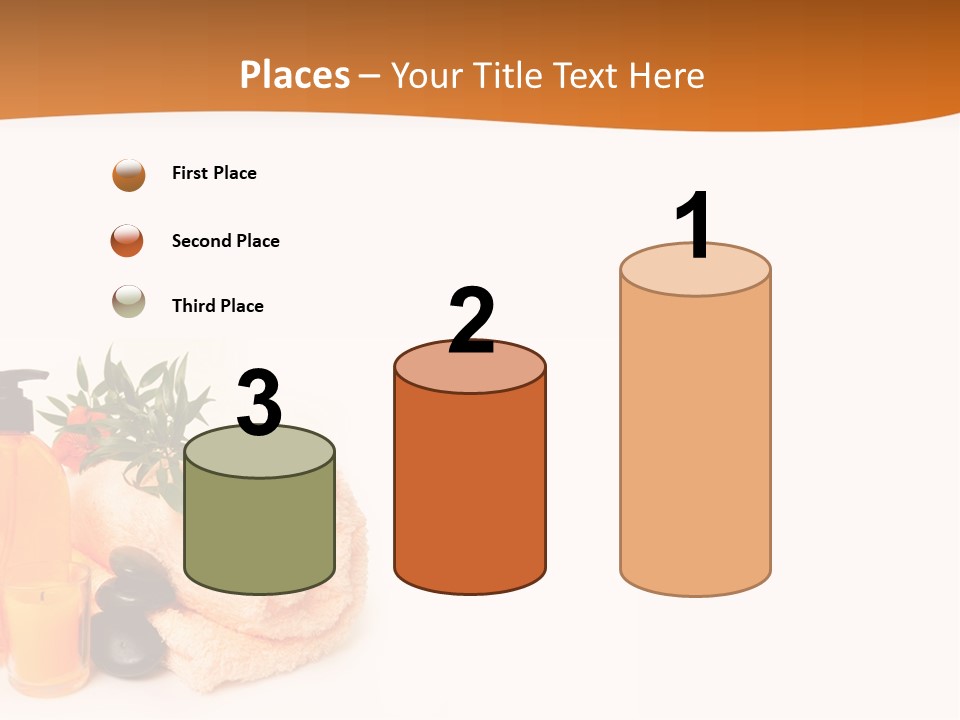 Towel Wellbeing Style PowerPoint Template