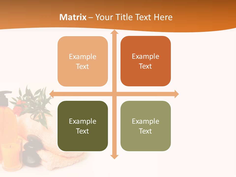 Towel Wellbeing Style PowerPoint Template