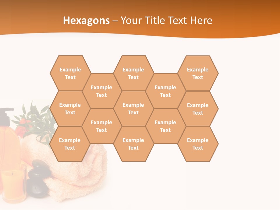 Towel Wellbeing Style PowerPoint Template