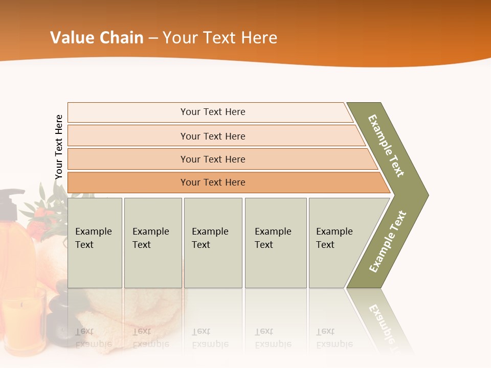 Towel Wellbeing Style PowerPoint Template