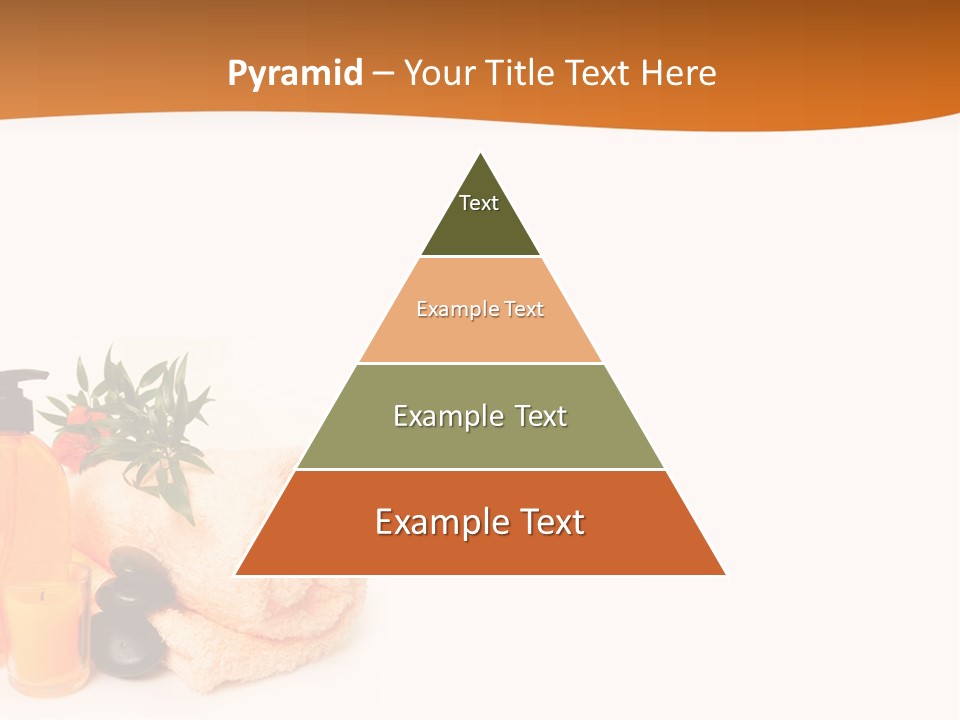 Towel Wellbeing Style PowerPoint Template