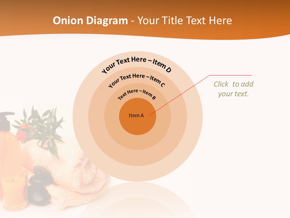 Towel Wellbeing Style PowerPoint Template