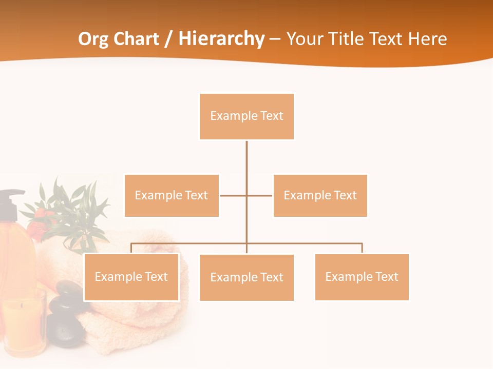 Towel Wellbeing Style PowerPoint Template