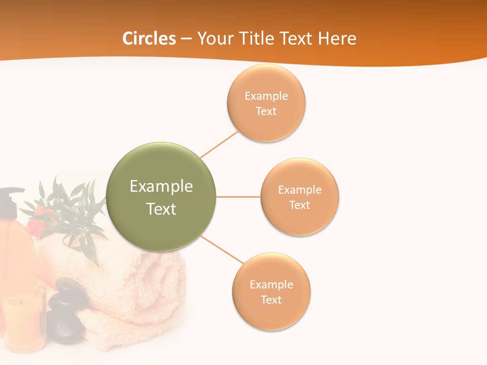 Towel Wellbeing Style PowerPoint Template