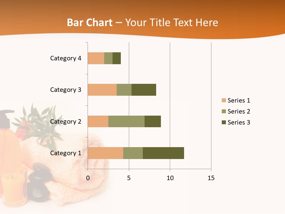Towel Wellbeing Style PowerPoint Template