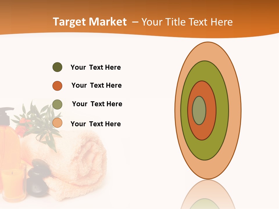 Towel Wellbeing Style PowerPoint Template