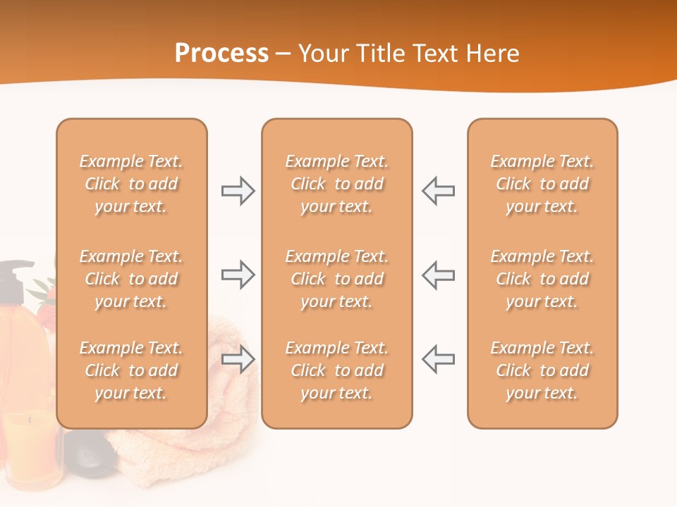 Towel Wellbeing Style PowerPoint Template