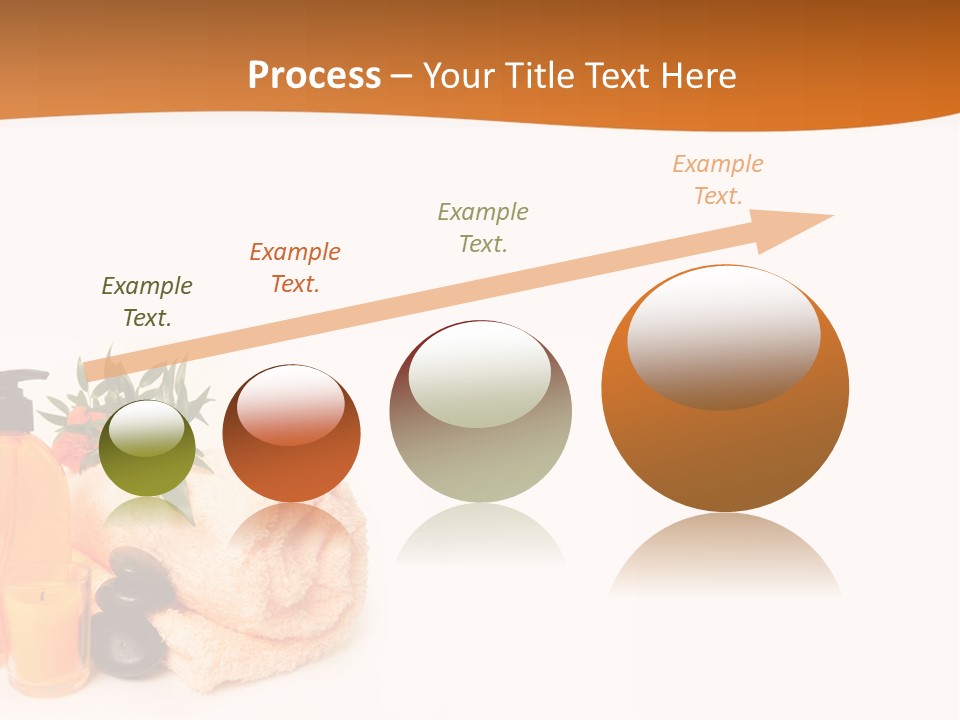 Towel Wellbeing Style PowerPoint Template