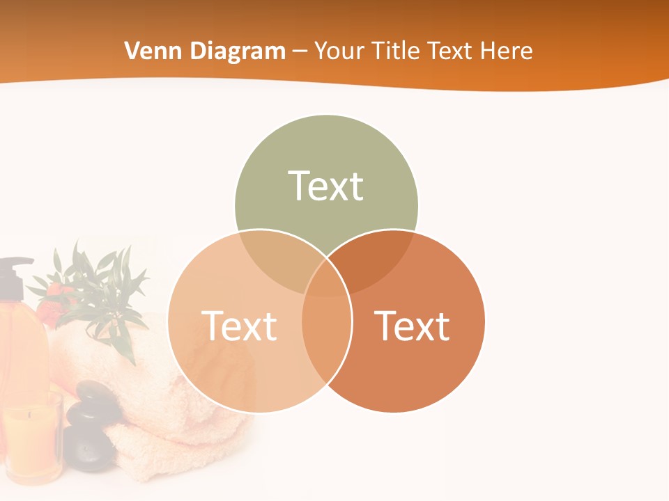 Towel Wellbeing Style PowerPoint Template