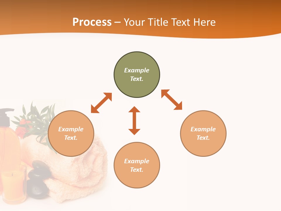 Towel Wellbeing Style PowerPoint Template