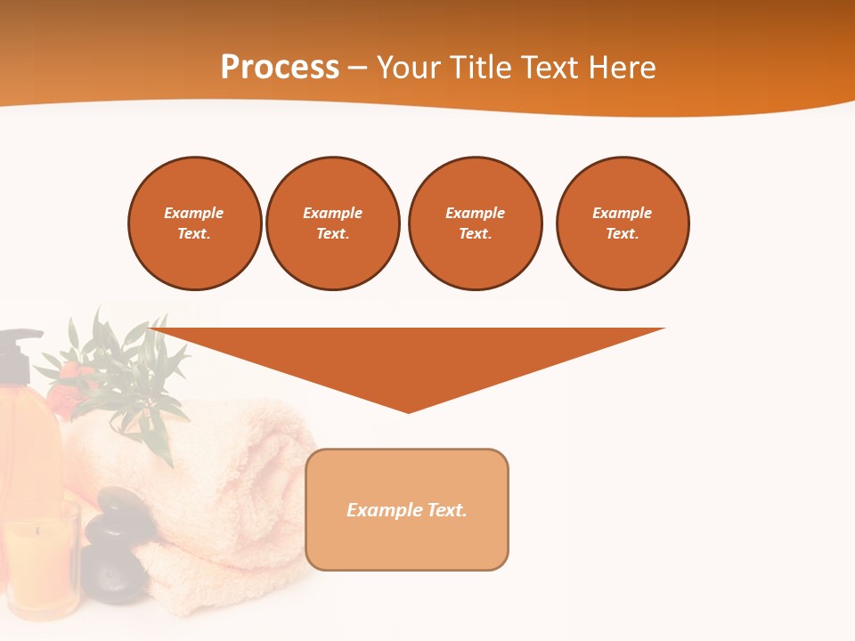 Towel Wellbeing Style PowerPoint Template