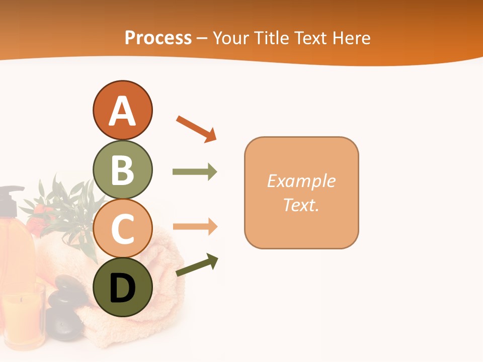 Towel Wellbeing Style PowerPoint Template