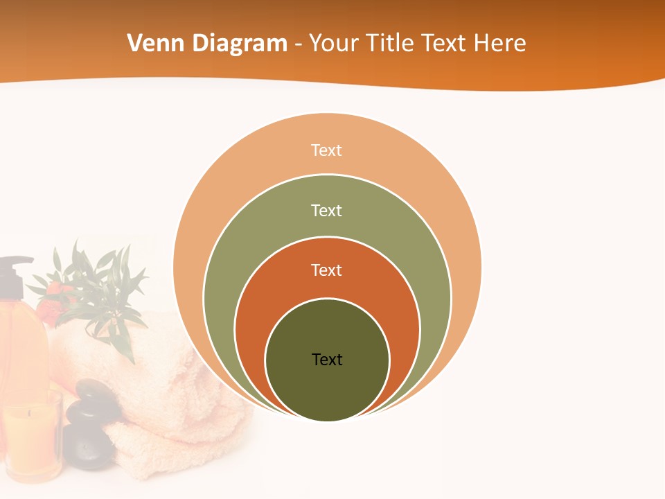 Towel Wellbeing Style PowerPoint Template