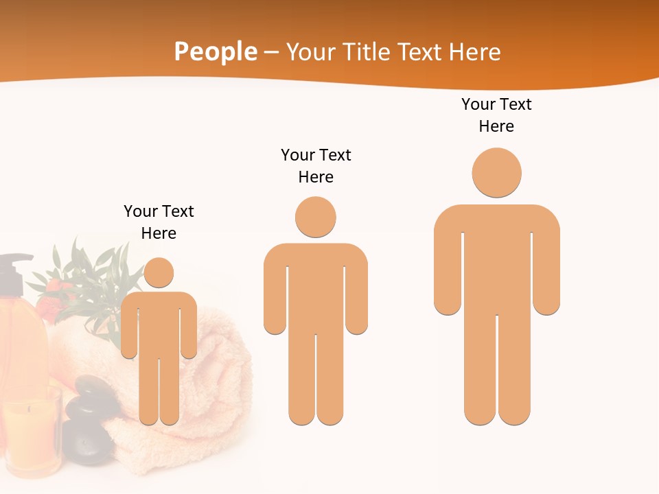 Towel Wellbeing Style PowerPoint Template