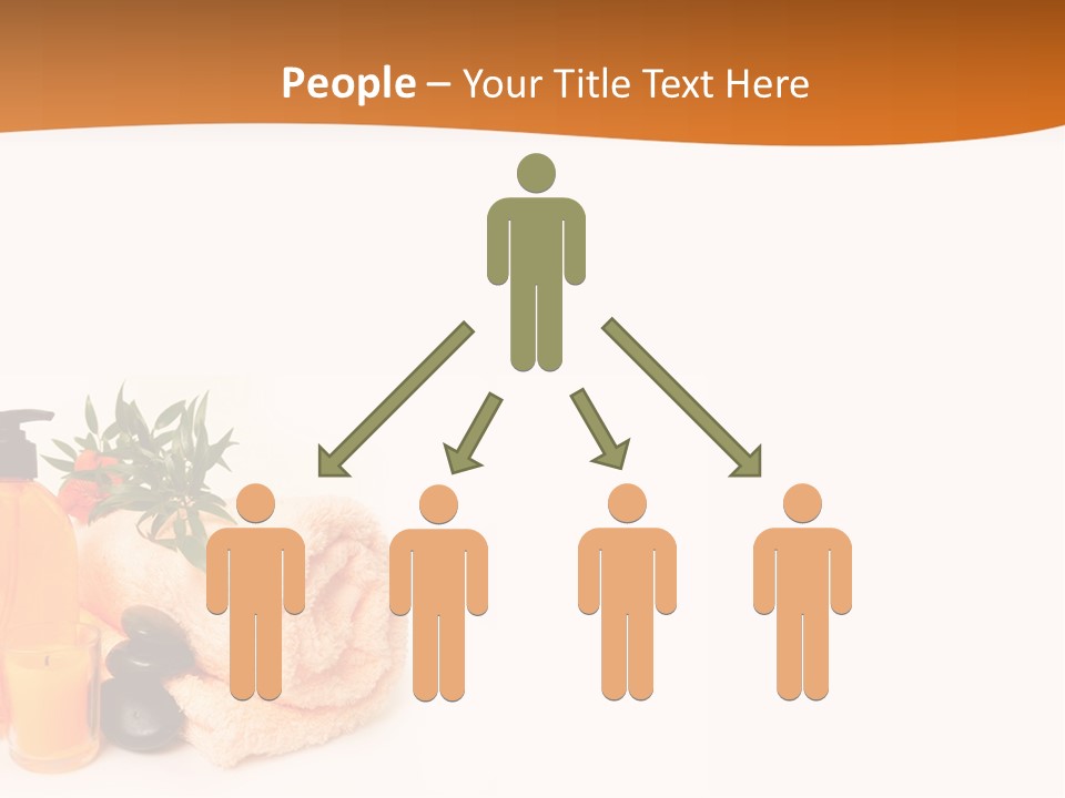 Towel Wellbeing Style PowerPoint Template