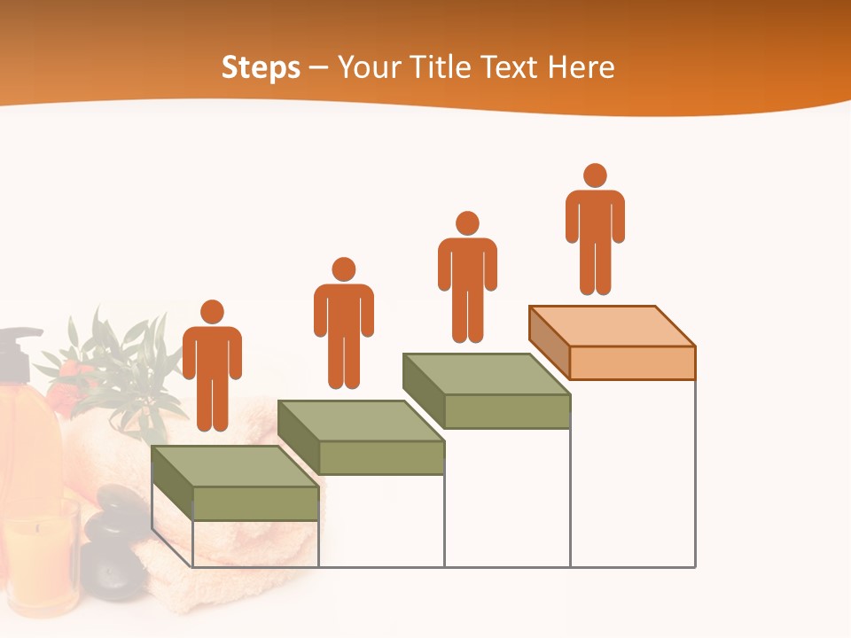 Towel Wellbeing Style PowerPoint Template