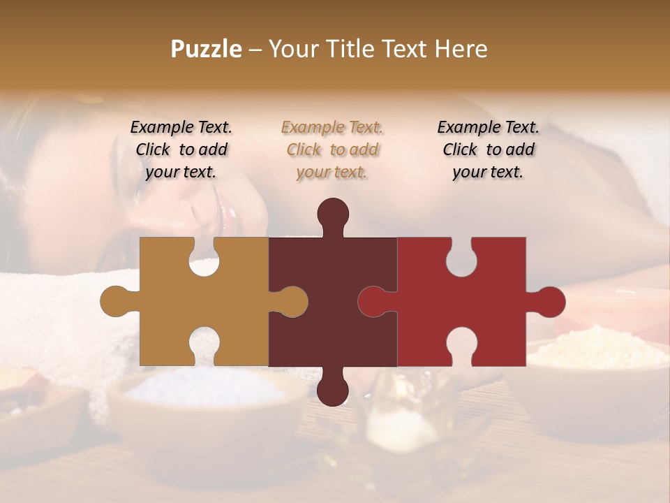 Relaxing Masseur Skin PowerPoint Template