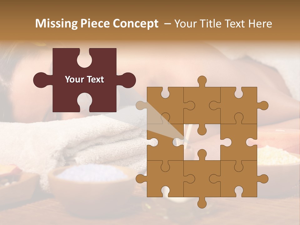 Relaxing Masseur Skin PowerPoint Template