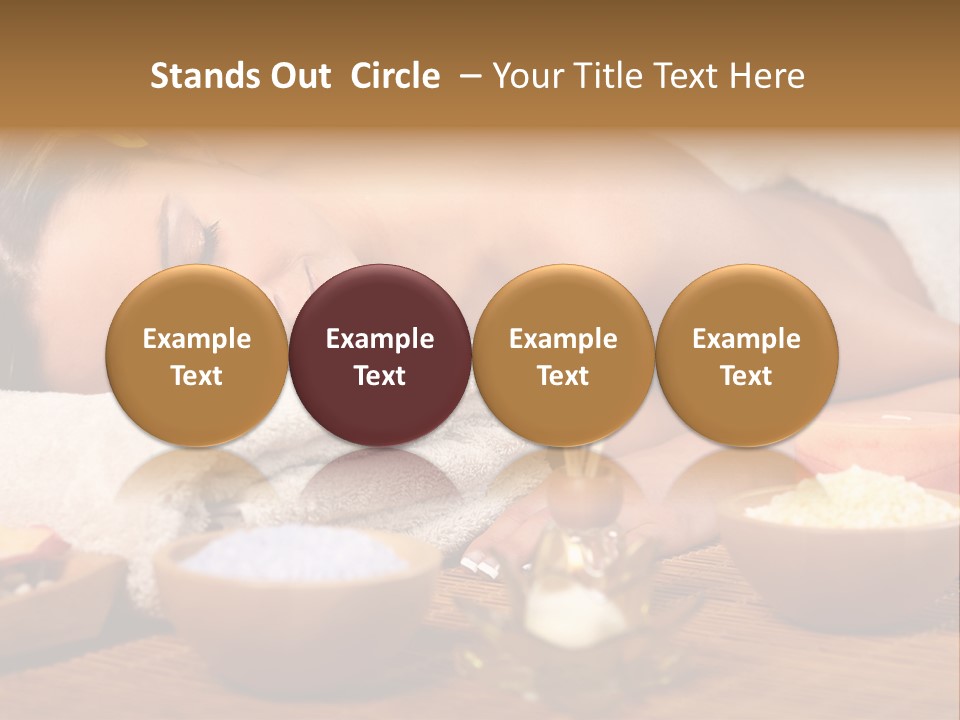 Relaxing Masseur Skin PowerPoint Template