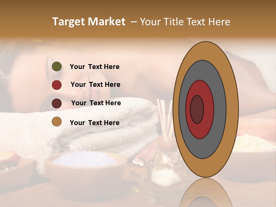 Relaxing Masseur Skin PowerPoint Template