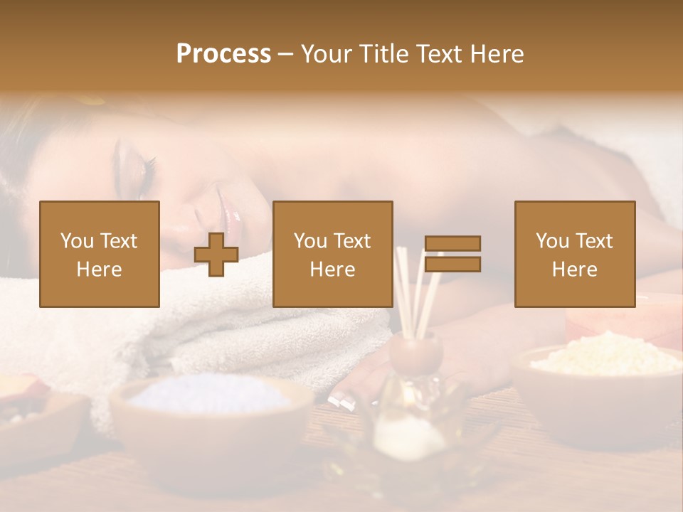 Relaxing Masseur Skin PowerPoint Template