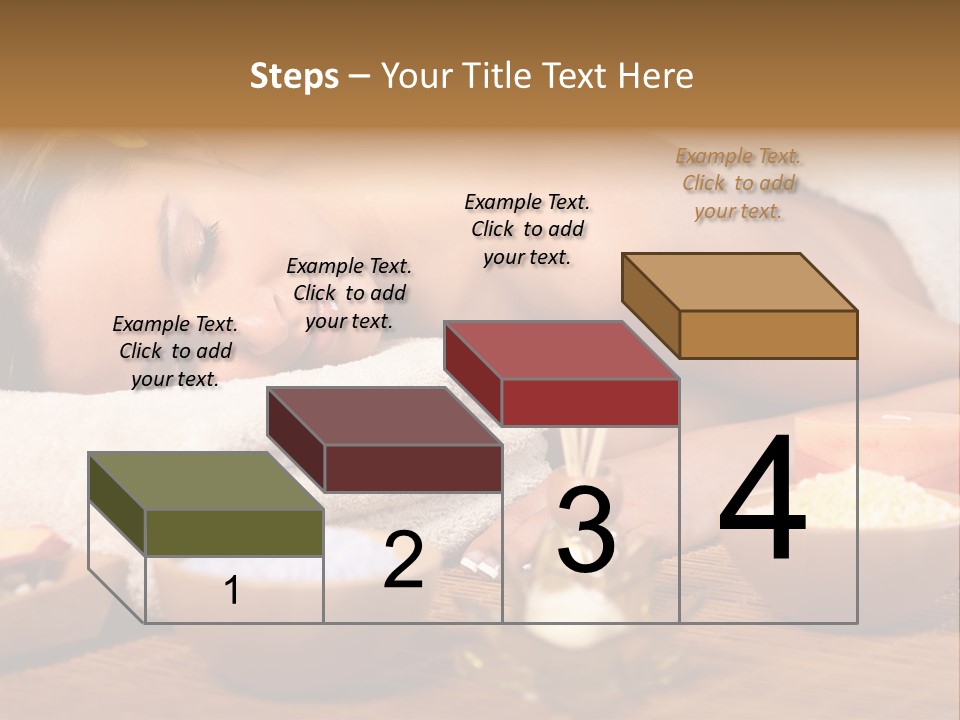 Relaxing Masseur Skin PowerPoint Template