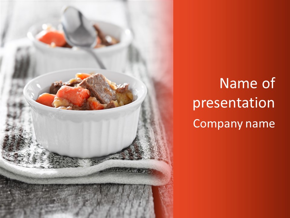 Stew Pepper Roast PowerPoint Template