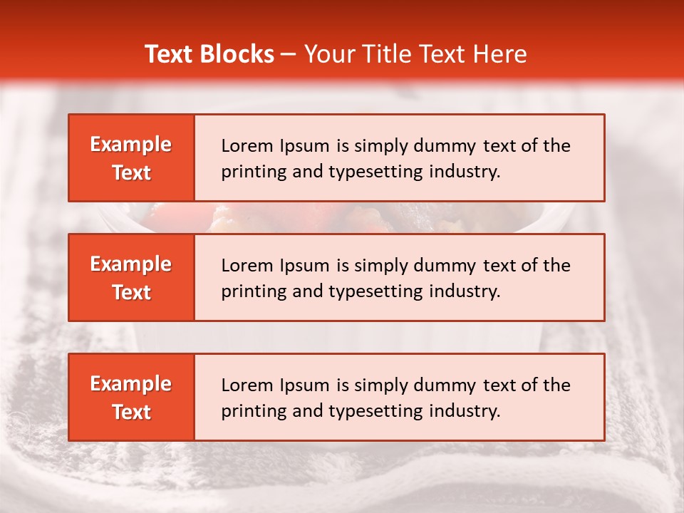 Stew Pepper Roast PowerPoint Template
