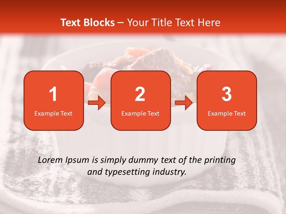 Stew Pepper Roast PowerPoint Template