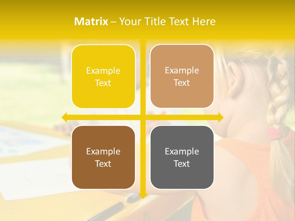 Kid Child Picture PowerPoint Template