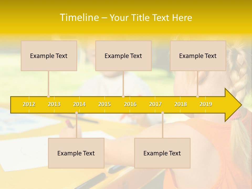 Kid Child Picture PowerPoint Template