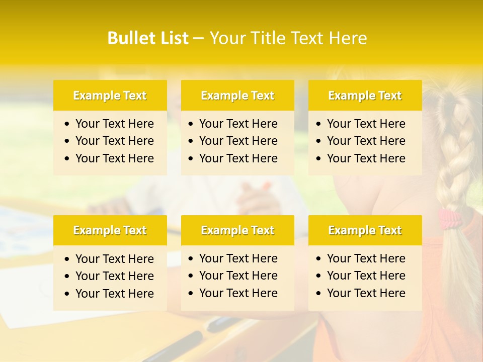 Kid Child Picture PowerPoint Template