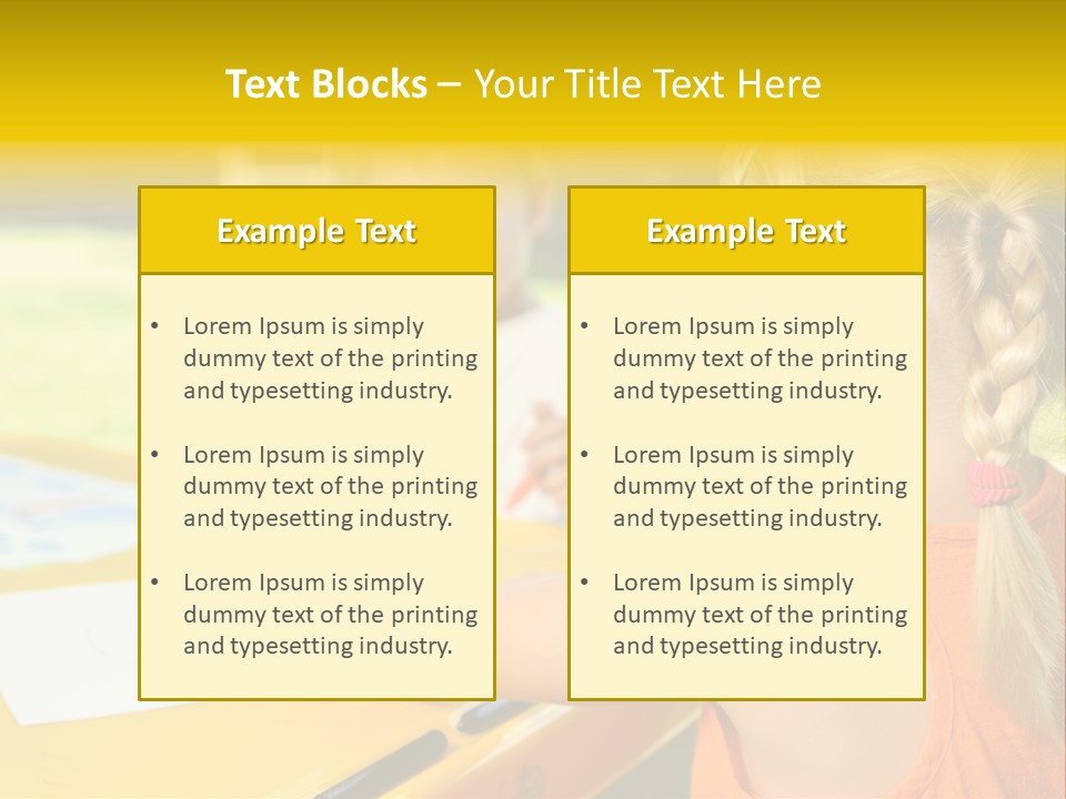 Kid Child Picture PowerPoint Template