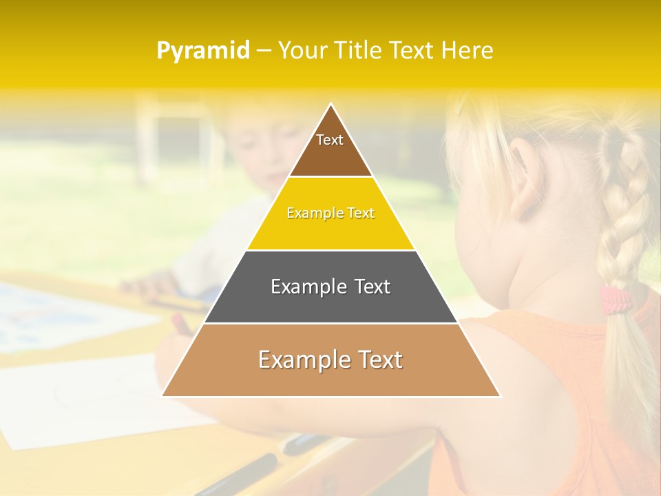 Kid Child Picture PowerPoint Template