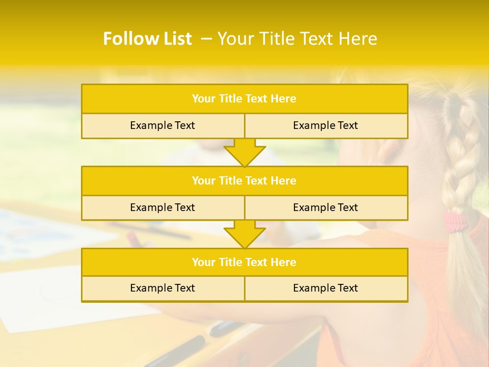 Kid Child Picture PowerPoint Template