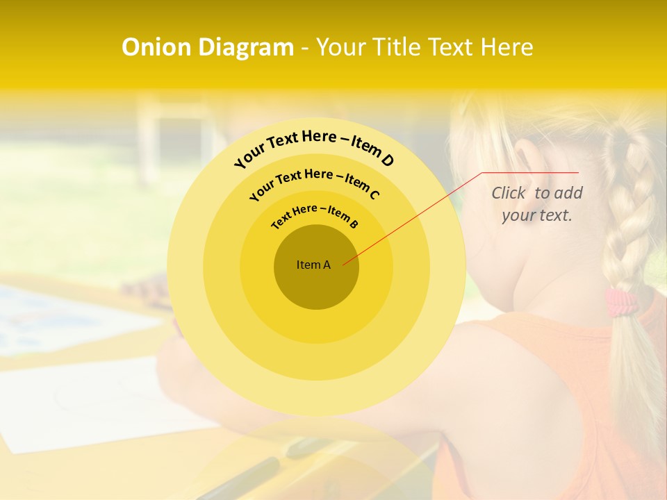 Kid Child Picture PowerPoint Template