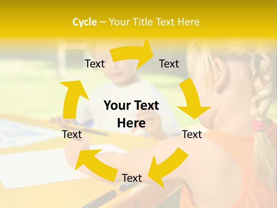 Kid Child Picture PowerPoint Template