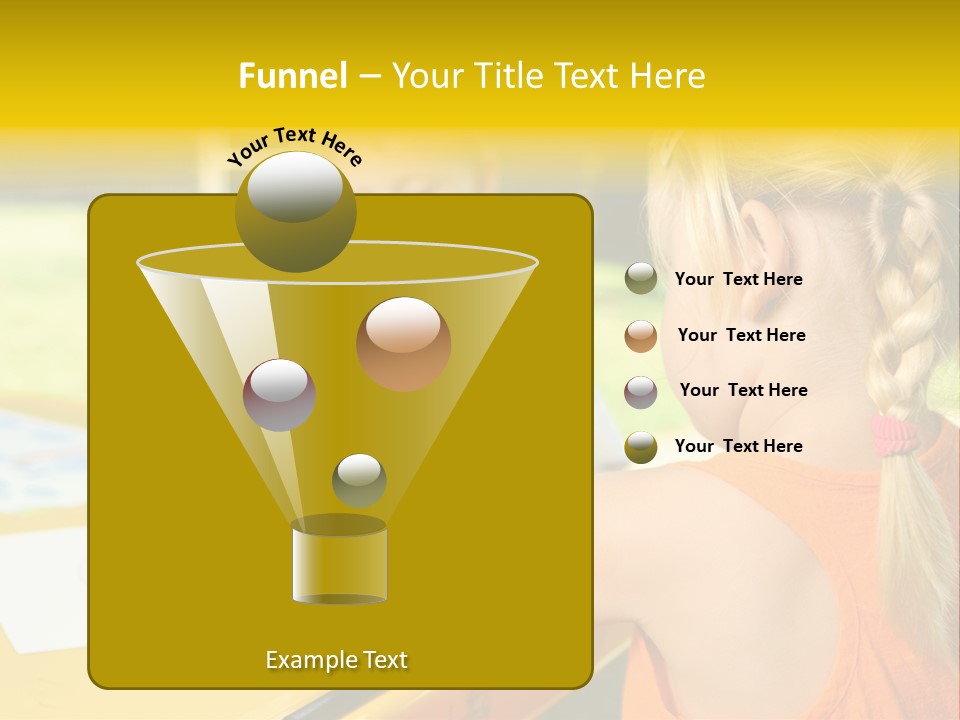 Kid Child Picture PowerPoint Template