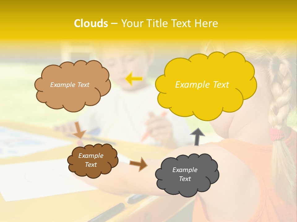 Kid Child Picture PowerPoint Template