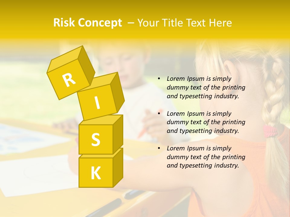 Kid Child Picture PowerPoint Template