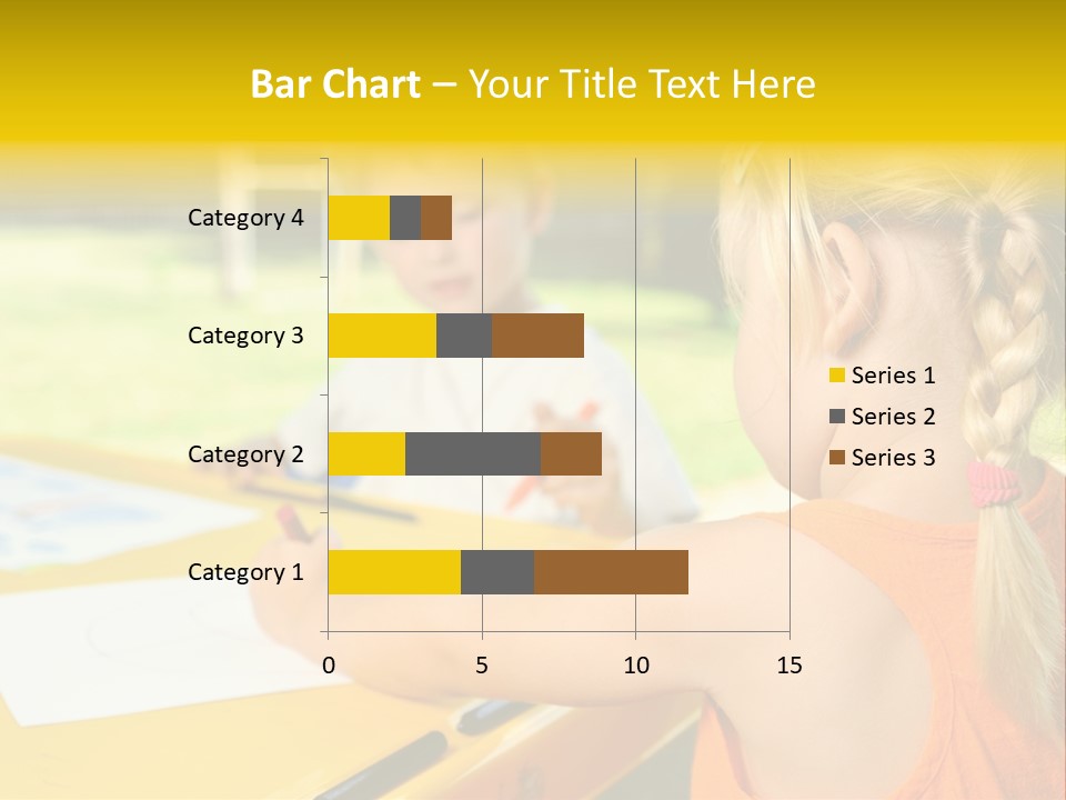 Kid Child Picture PowerPoint Template