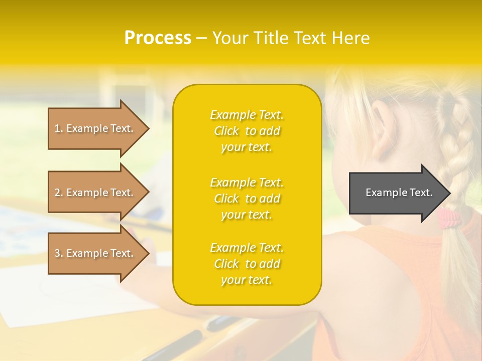 Kid Child Picture PowerPoint Template