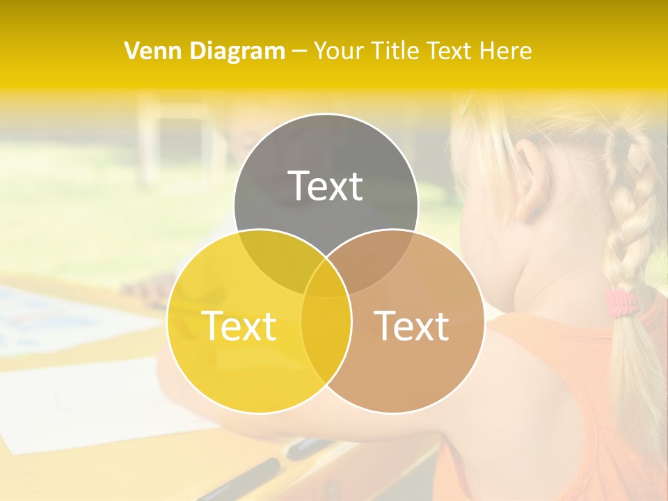 Kid Child Picture PowerPoint Template