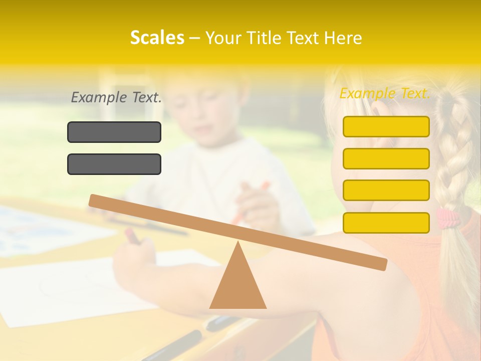 Kid Child Picture PowerPoint Template