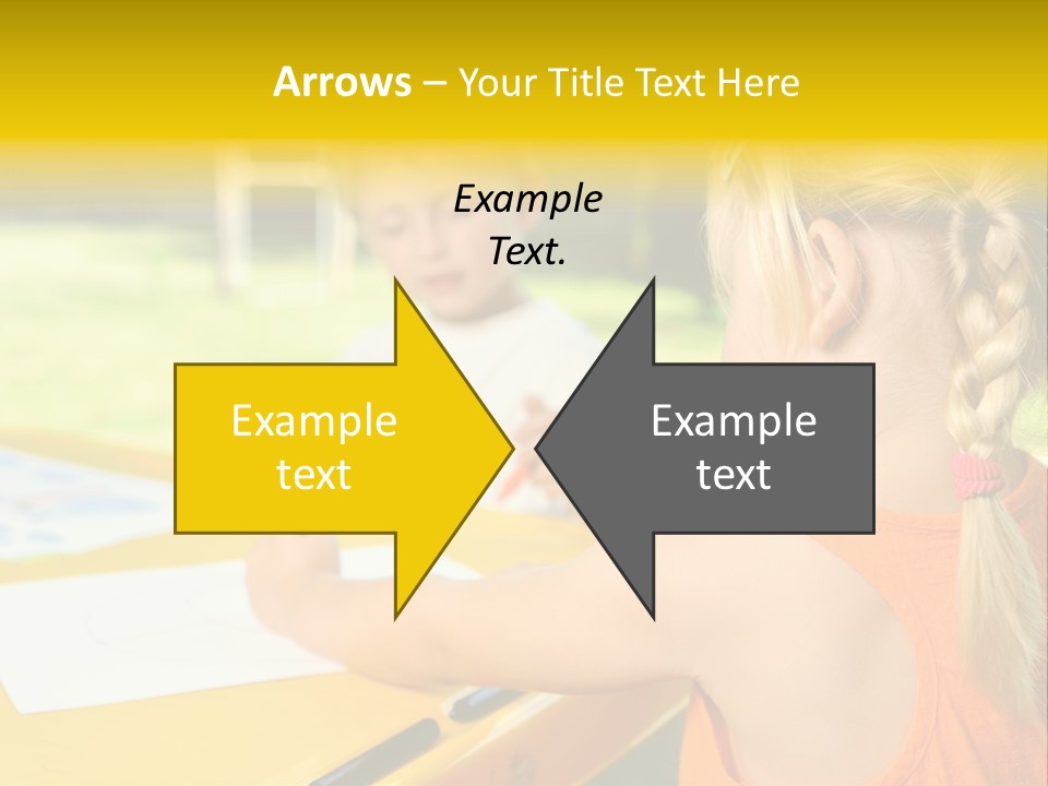 Kid Child Picture PowerPoint Template