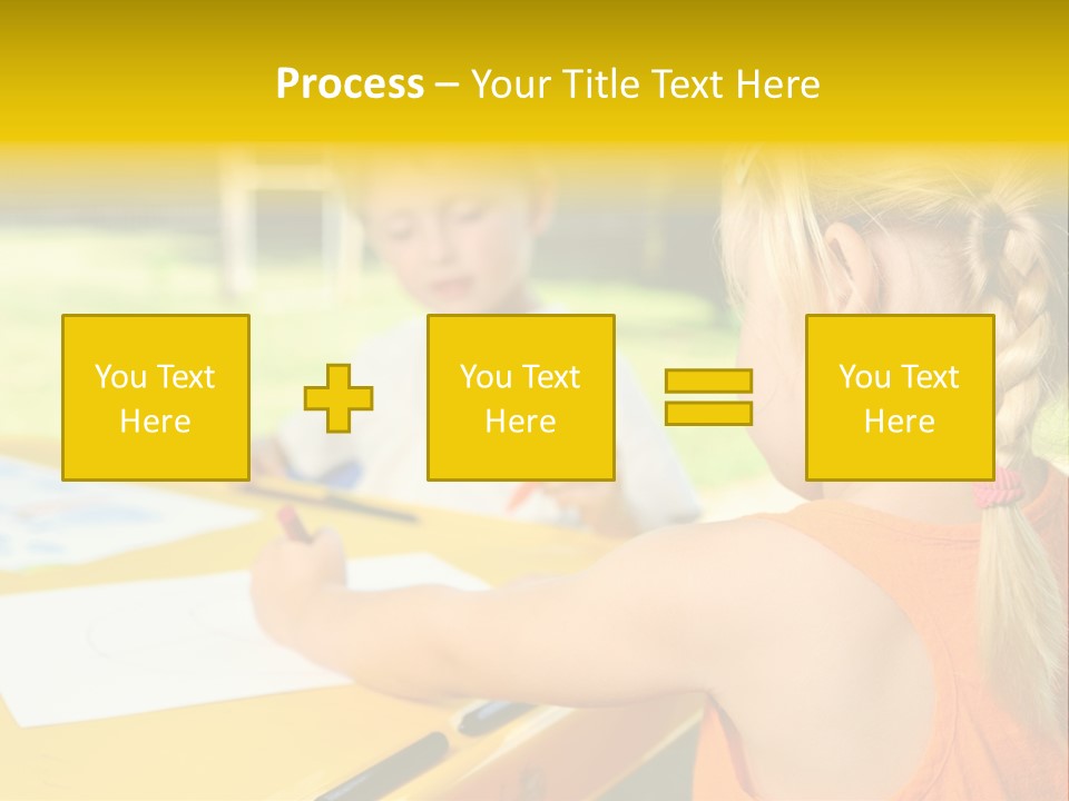 Kid Child Picture PowerPoint Template