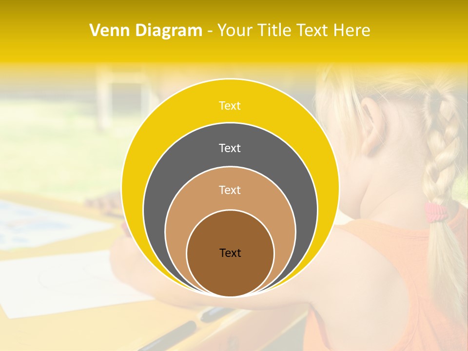 Kid Child Picture PowerPoint Template