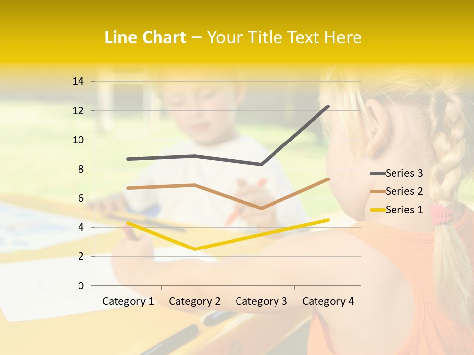 Kid Child Picture PowerPoint Template