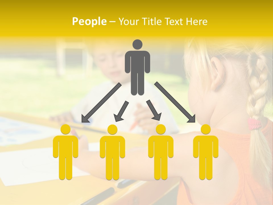 Kid Child Picture PowerPoint Template