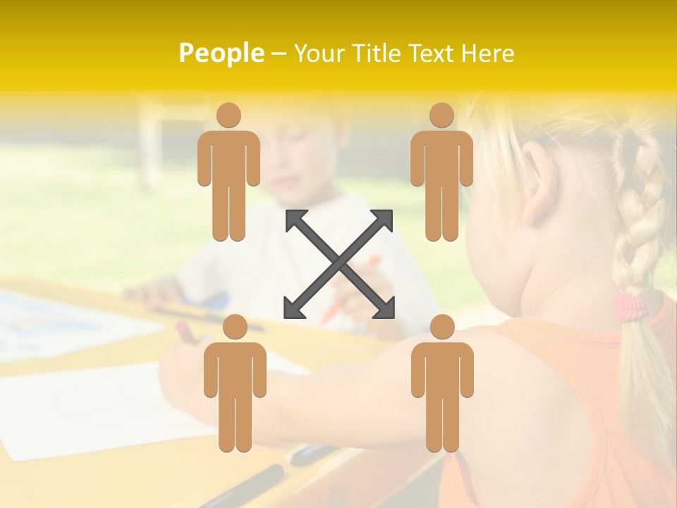 Kid Child Picture PowerPoint Template